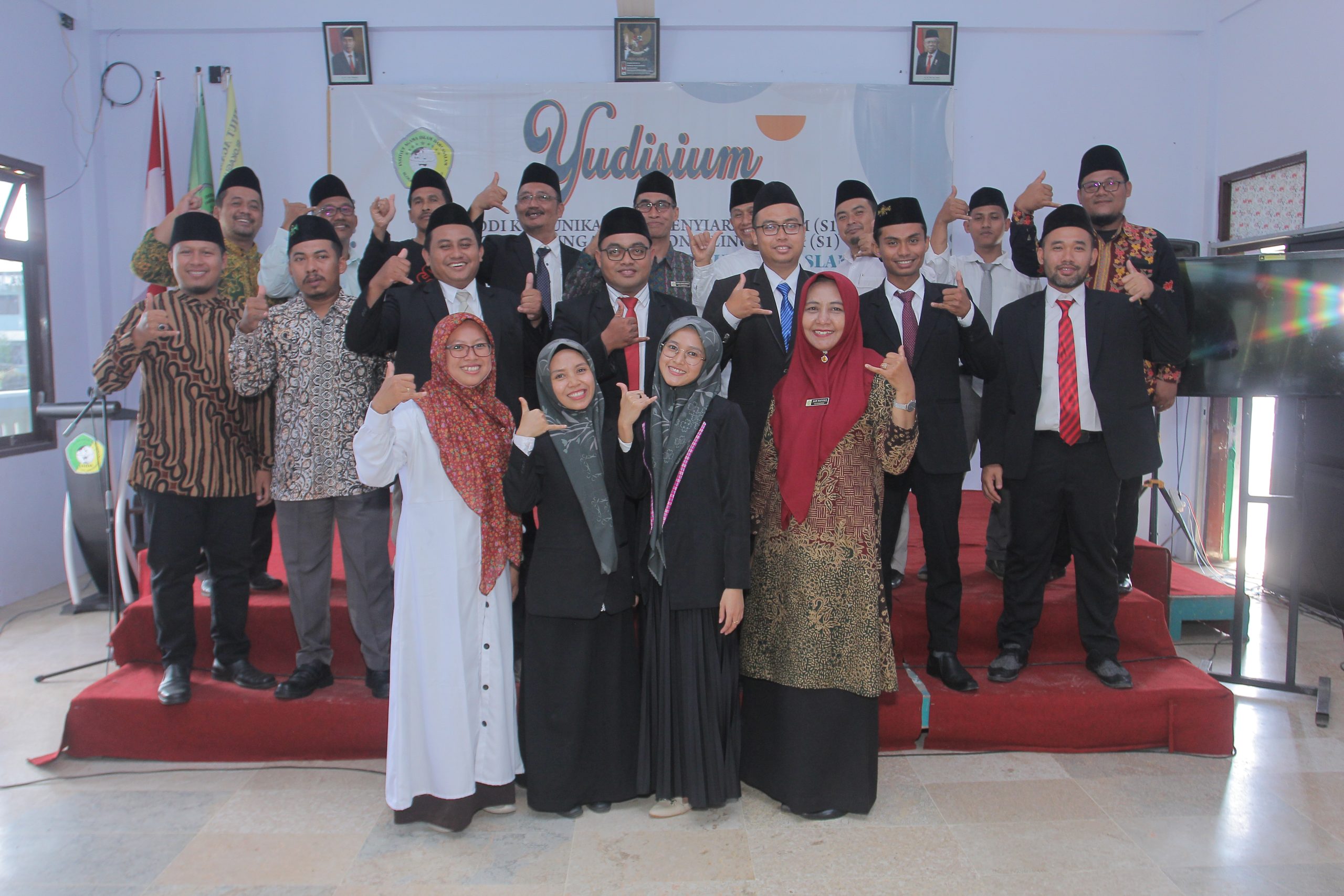 Yudisium Fakultas Dakwah dan Komunikasi Islam (FDKI) Tahun Akademik 2021 -2022