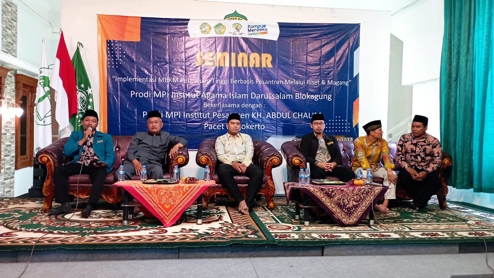 Prodi MPI IAIDA Blokagung Gelar Seminar Nasional dan PLP Pada Dua Pesantren Besar Jawa Timur