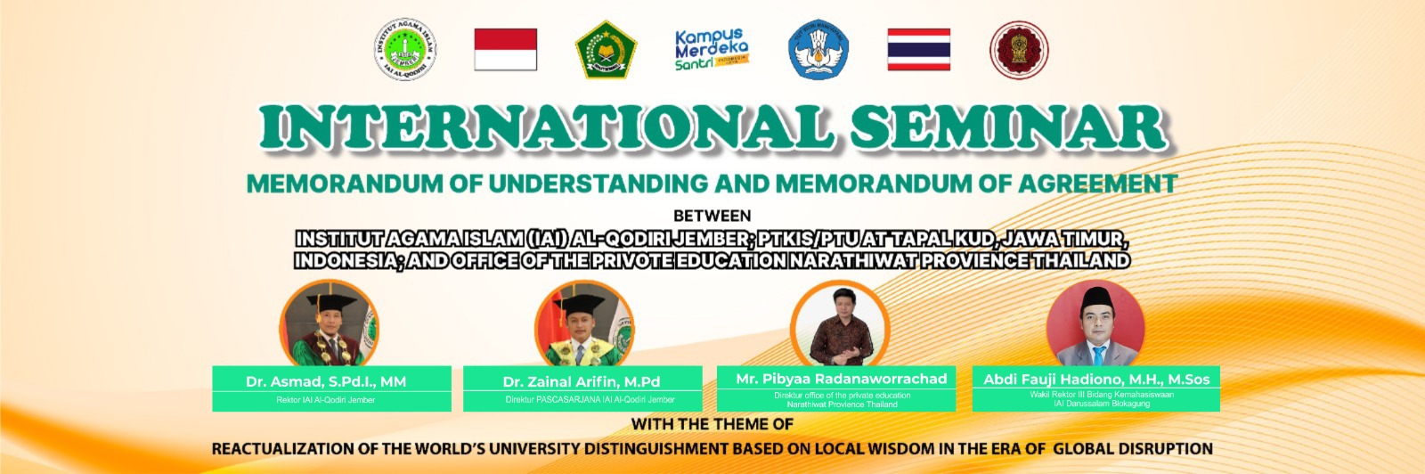 International Seminar, Memorandum Of Understanding and Memorandum Of Eggrement
