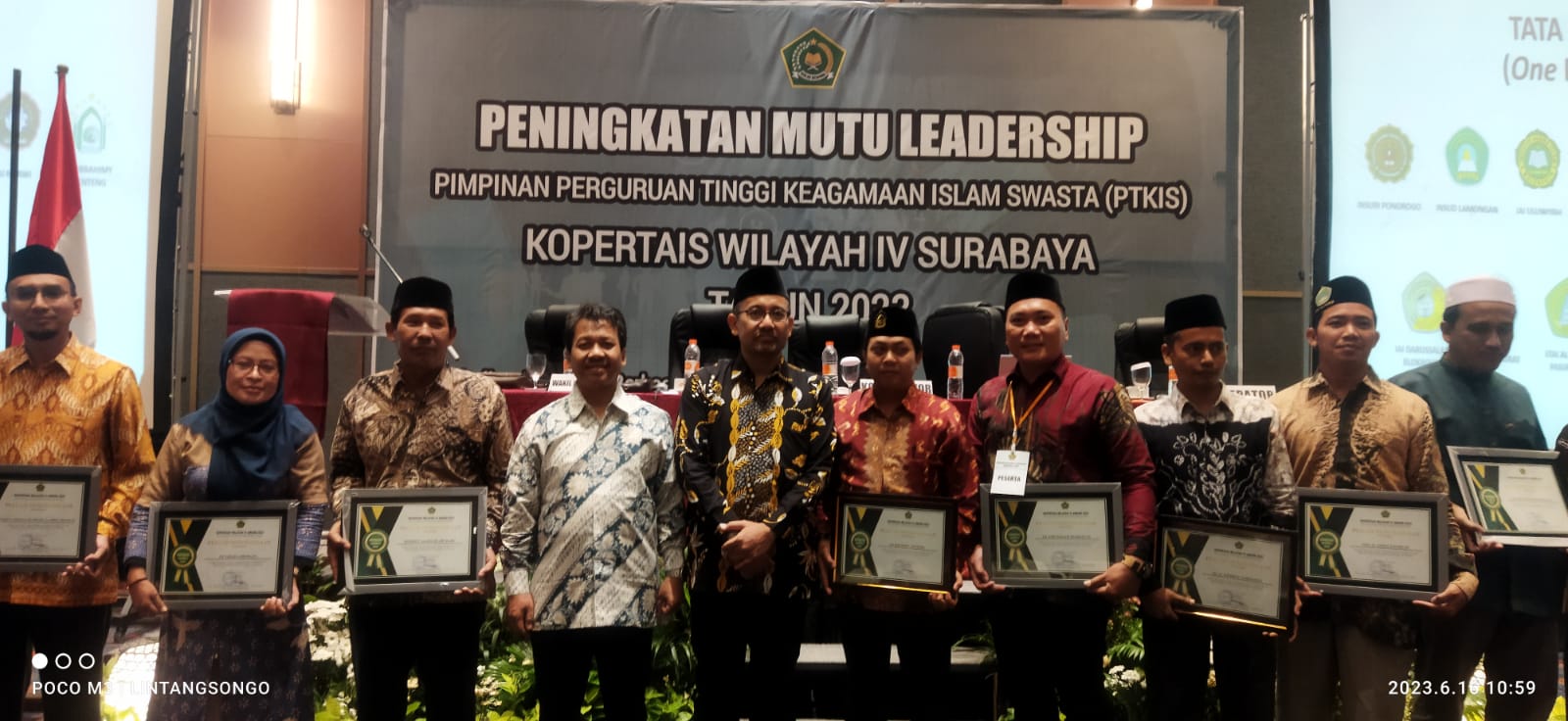 IAI Darussalam Blokagung raih 2 penghargaan dalam AWARD 2023 Kopertais Wilayah IV Surabaya